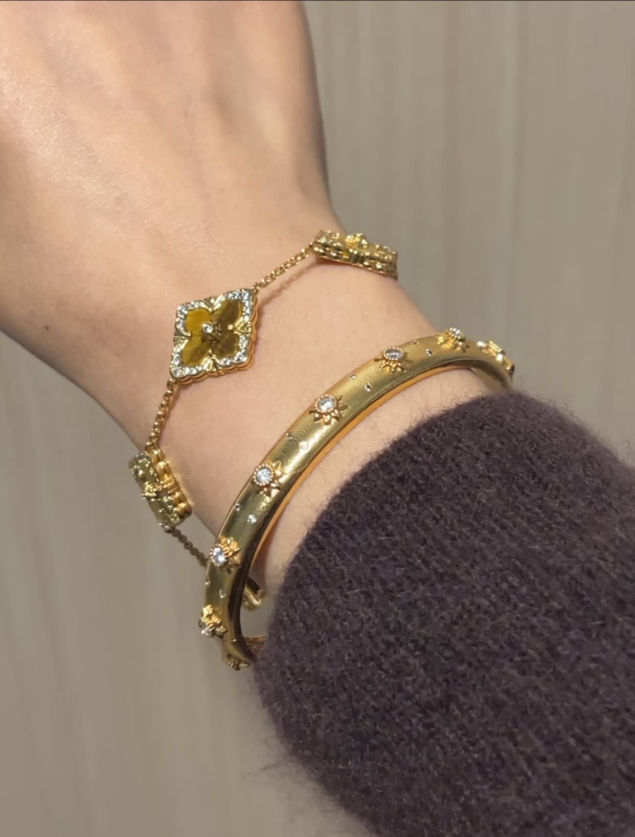 Van Cleef & Arpels Alhambra Gold Bracelet